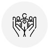 Family protection icon